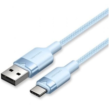 Cable usb 2.0 tipo-c vention ctnlh/ usb tipo-c macho - usb macho/ hasta 60w/ 480mbps/ 2m/ azul