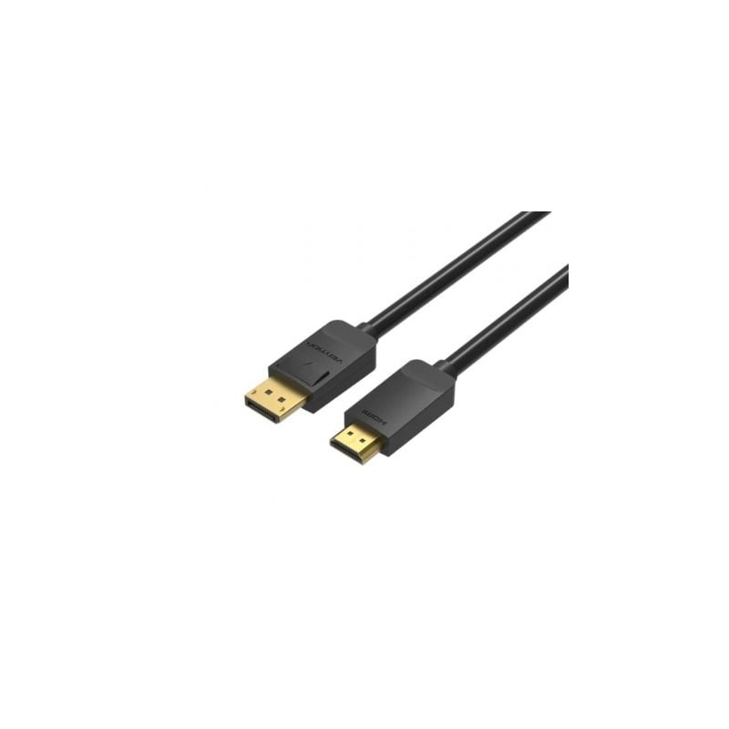Cable conversor vention hadbg/ displayport macho - hdmi macho/ 1.5m/ negro