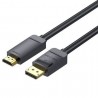 Cable conversor vention hagbh/ displayport macho - hdmi 4k macho/ 2m/ negro
