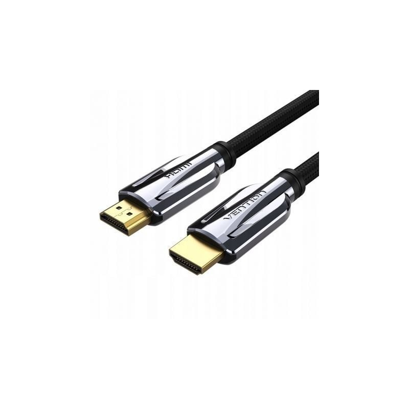 Cable hdmi 2.1 8k vention aalbi/ hdmi macho - hdmi macho/ 3m/ gris y negro