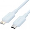 Cable usb 2.0 tipo-c lightning vention laksf/ usb tipo-c macho - lightning macho/ hasta 27w/ 480mbps/ 1m/ azul