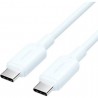 Cable usb 2.0 tipo-c 3a vention trcsh/ usb tipo-c macho - usb tipo-c macho/ hasta 60w/ 480mbps/ 2m/ azul