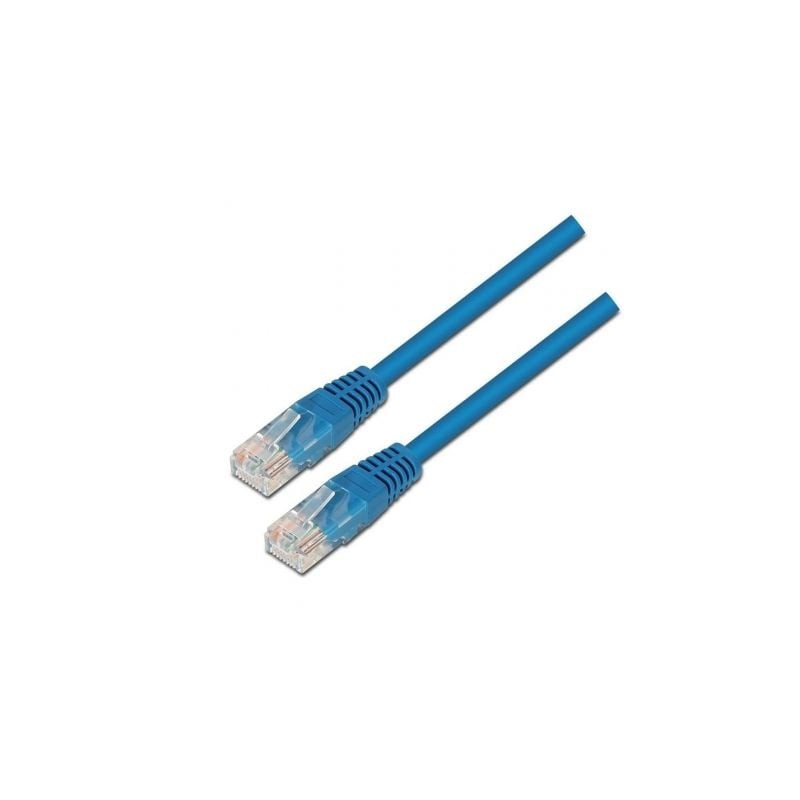 Cable de red rj45 utp aisens a133-0192 cat.5e/ 2m/ azul