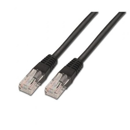 Cable de red rj45 utp aisens a133-0203 cat.5e/ 1m/ negro