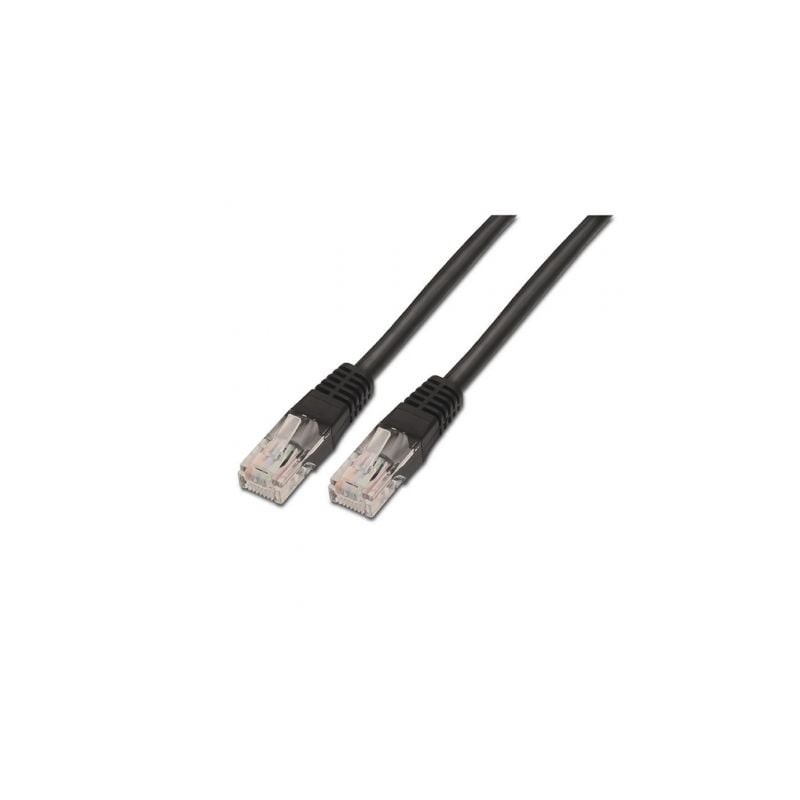 Cable de red rj45 utp aisens a133-0204 cat.5e/ 2m/ negro