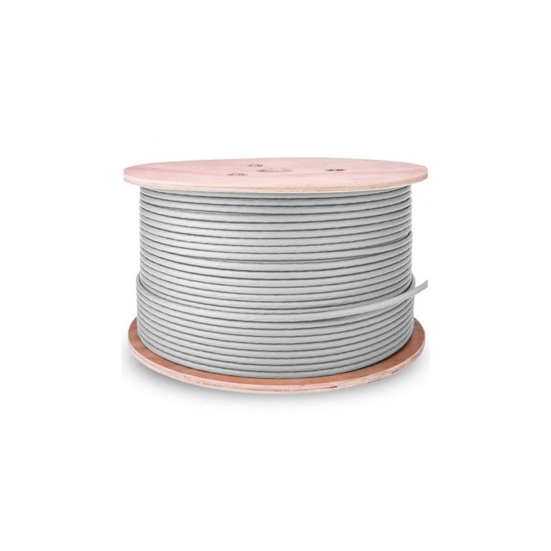 Bobina de cable rj45 awg23 utp aisens a135-0750 cat.6/ 305m/ gris