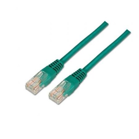 Cable de red rj45 utp aisens a135-0246/ cat.6/ 1m/ verde