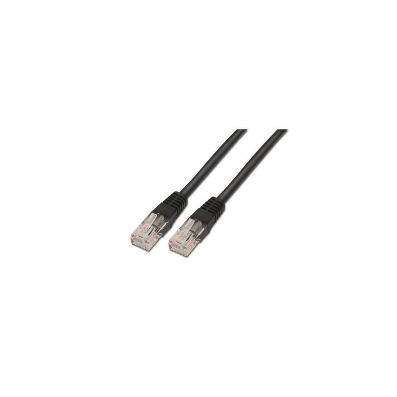 Cable de red rj45 utp aisens a135-0257 cat.6/ 50cm/ negro
