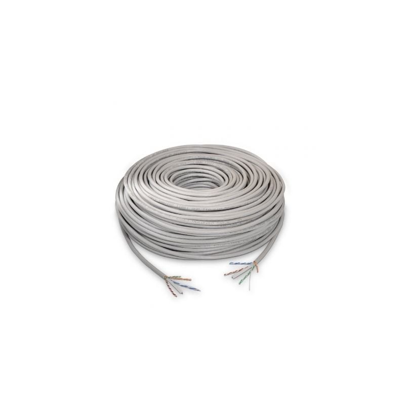 Bobina de cable rj45 utp aisens a135-0261 cat.6/ 100m/ gris