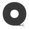Bobina de cable rj45 para exteriores ftp awg24 aisens a135-0674 cat.6/ 305m/ impermeable/ negro