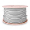 Bobina de cable rj45 utp aisens a135-0743 cat.6/ 500m/ gris