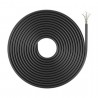 Bobina de cable rj45 para exteriores utp awg23 aisens a135-0751 cat.6/ 305m/ impermeable/ negro