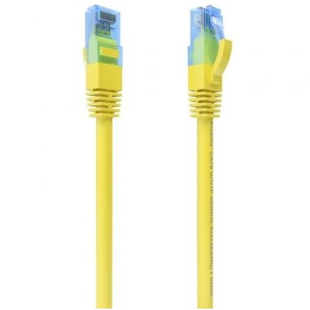 Cable de red rj45 awg26 cca utp aisens a135-0835 cat.6/ 2m/ amarillo