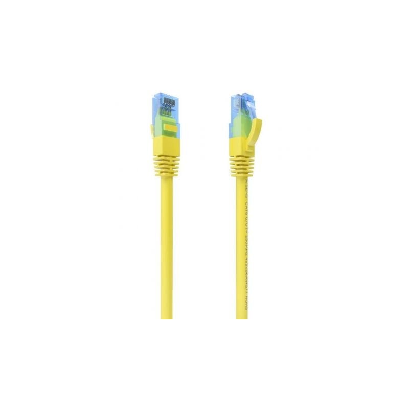 Cable de red rj45 awg26 cca utp aisens a135-0836 cat.6/ 3m/ amarillo