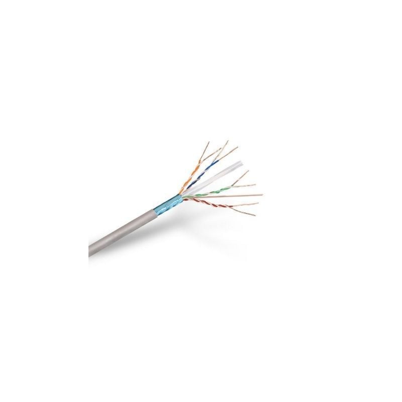 Bobina de cable rj45 ftp aisens a136-0281 cat.6/ 100m/ gris