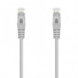 Cable de red rj45 awg24 utp aisens a145-0555 cat.6a/ lszh/ 20m/ gris