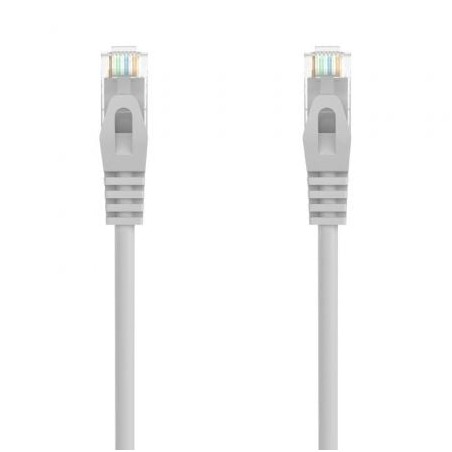 Cable de red rj45 awg24 utp aisens a145-0555 cat.6a/ lszh/ 20m/ gris