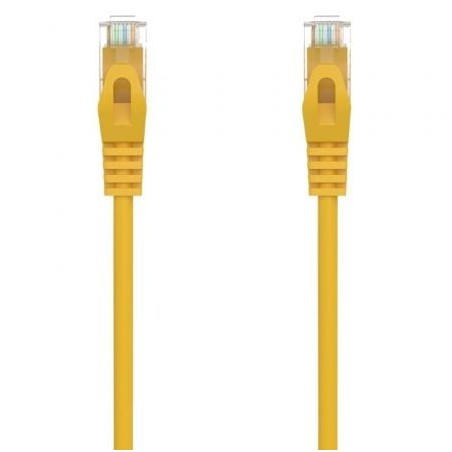 Cable de red rj45 awg24 utp aisens a145-0567 cat.6a/ lszh/ 1.5m/ amarillo