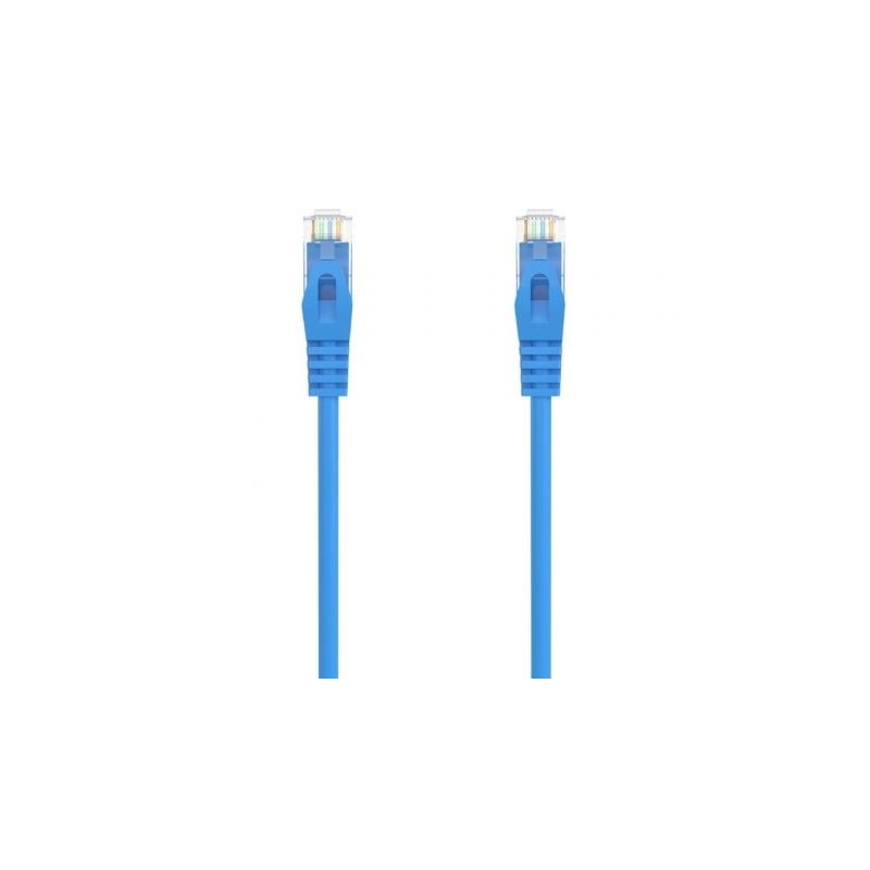Cable de red rj45 awg24 utp aisens a145-0574 cat.6a/ lszh/ 1.5m/ azul