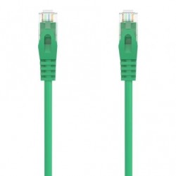 Cable de red rj45 awg24 utp aisens a145-0583 cat.6a/ lszh/ 3m/ verde