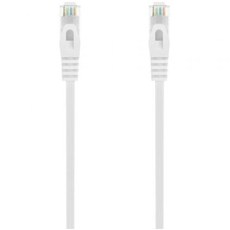 Cable de red rj45 awg24 utp aisens a145-0592 cat.6a/ lszh/ 30cm/ blanco