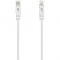 Cable de red rj45 awg24 utp aisens a145-0596 cat.6a/ lszh/ 2m/ blanco