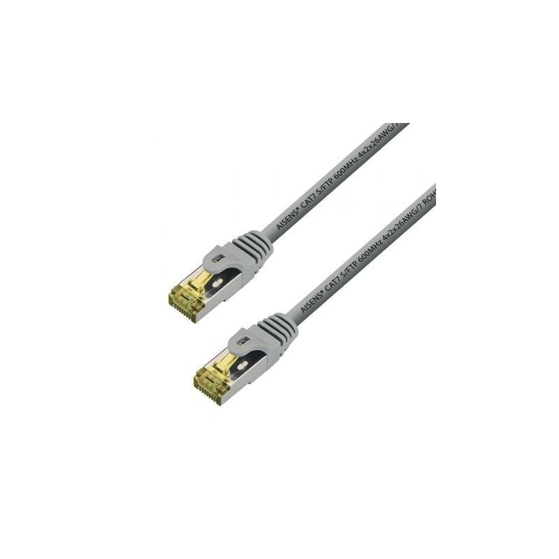 Cable de red rj45 sftp aisens a146-0338 cat.7/ 10m/ gris