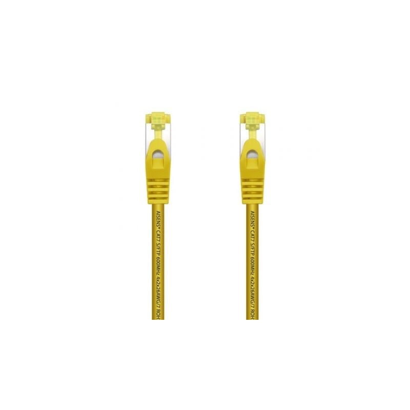 Cable de red rj45 sftp aisens a146-0473 cat.7/ 50cm/ amarillo