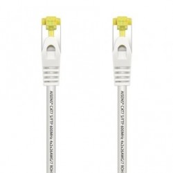 Cable de red rj45 sftp aisens a146-0488 cat.7/ 25cm/ blanco