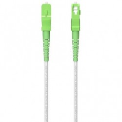 Bobina de fibra óptica g657a2 3.0 9/125 smf aisens a152-0620/ lszh/ 200m/ blanco