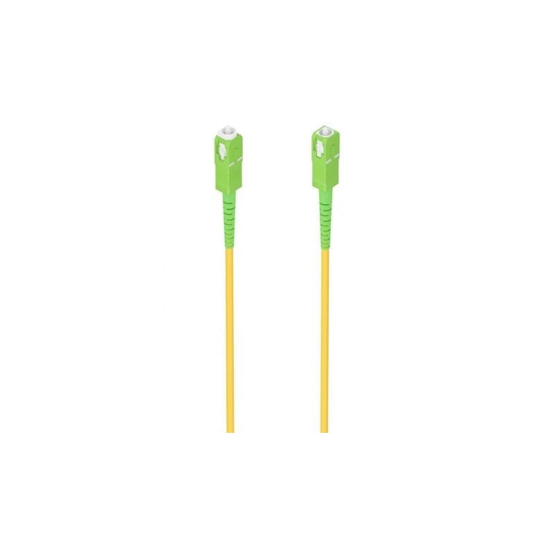 Cable de fibra óptica g657a2 3.0 9/125 smf aisens a152-0985/ lszh/ 15m/ amarillo