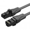 Cable de red rj45 utp vention ibabn cat.6/ 15m/ negro