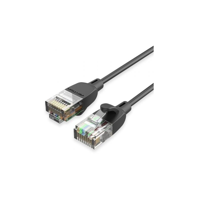 Cable de red rj45 utp vention ibibh cat.6a/ 2m/ negro
