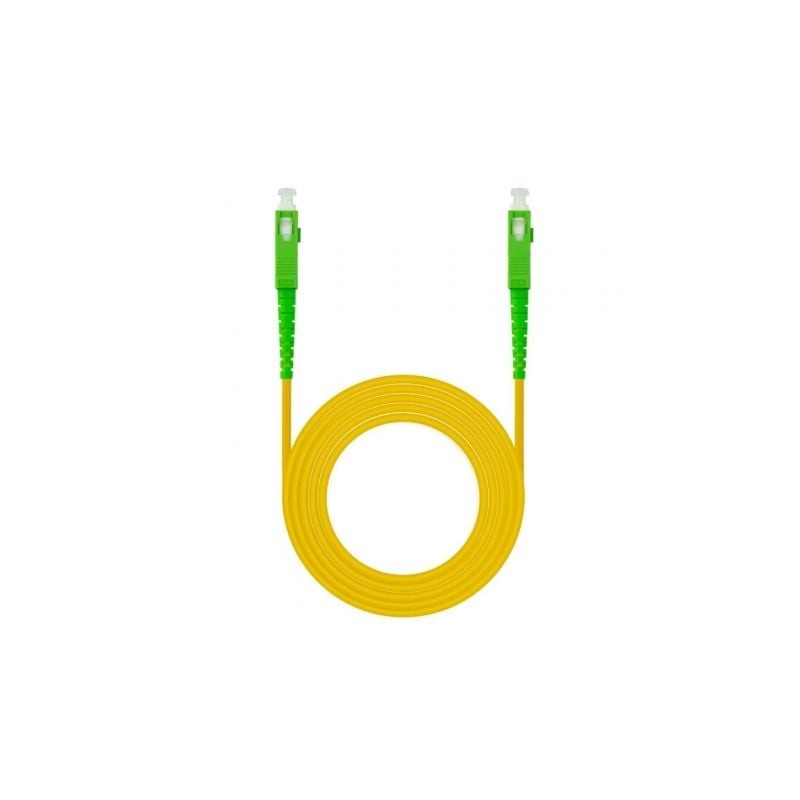 Cable de fibra óptica g657a2 nanocable 10.20.0010/ lszh/ 10m/ amarillo