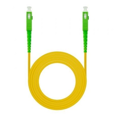 Cable de fibra óptica g657a2 nanocable 10.20.0030/ lszh/ 30m/ amarillo
