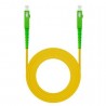Cable de fibra óptica g657a2 nanocable 10.20.0030/ lszh/ 30m/ amarillo