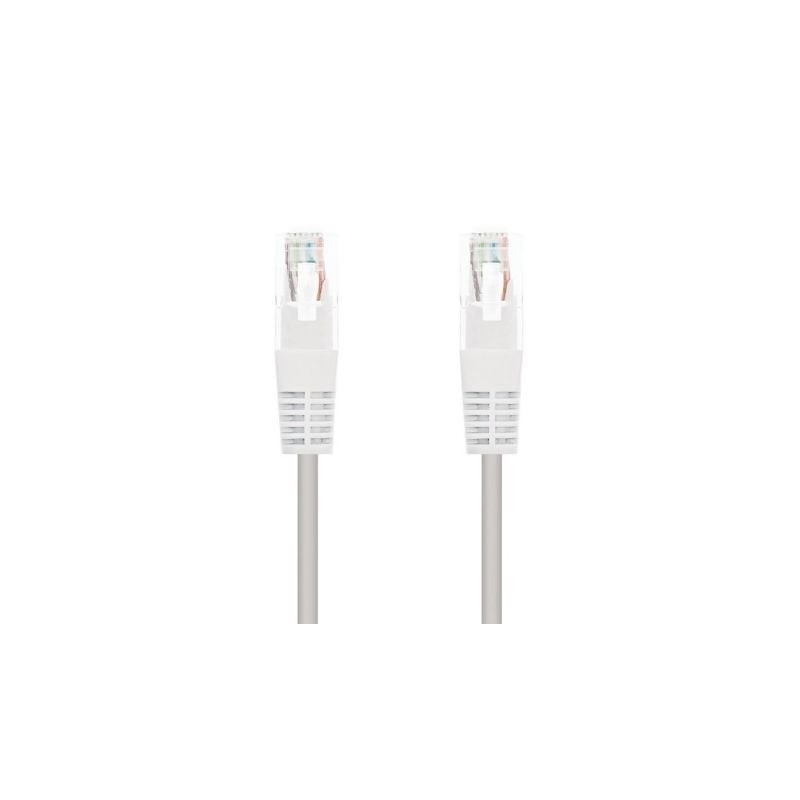 Cable de red rj45 utp nanocable 10.20.0101-w cat.5e/ 1m/ blanco