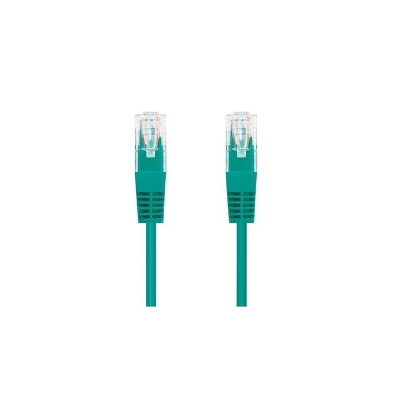 Cable de red rj45 utp nanocable 10.20.0400-gr/ cat.6/ 50cm/ verde