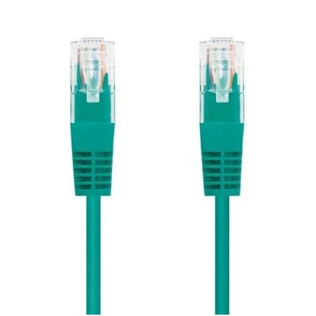 Cable de red rj45 utp nanocable 10.20.0400-gr/ cat.6/ 50cm/ verde