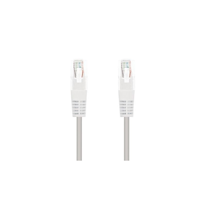 Cable de red rj45 utp nanocable 10.20.0403-w cat.6/ 3m/ blanco