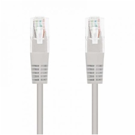 Cable de red rj45 utp nanocable 10.20.0420 cat.6/ 20m/ gris