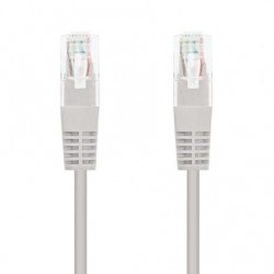 Cable de red rj45 utp nanocable 10.20.0425 cat.6/ 25m/ gris