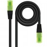 Cable de red rj45 utp nanocable 10.20.1430-bk cat.6/ 30m/ negro