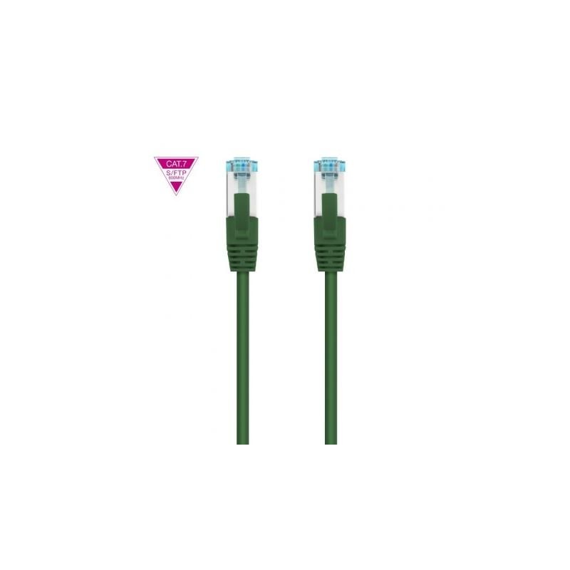 Cable de red rj45 sftp nanocable 10.20.1702-gr cat.7/ 2m/ verde