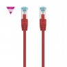 Cable de red rj45 sftp nanocable 10.20.1702-r cat.7/ 2m/ rojo