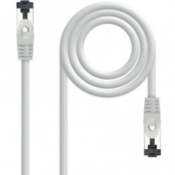 Cable de red rj45 sstp nanocable 10.20.2001 cat.8.1/ 1m/ gris