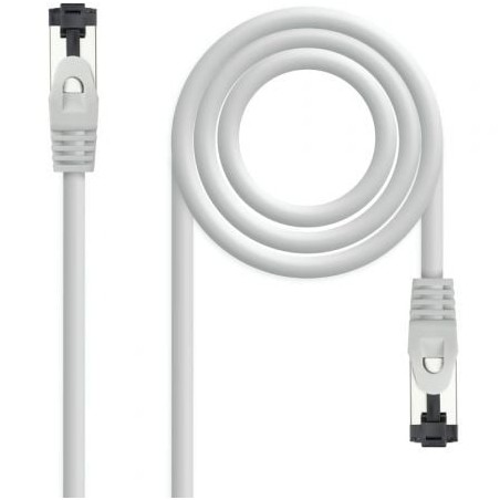 Cable de red rj45 sstp nanocable 10.20.2001 cat.8.1/ 1m/ gris