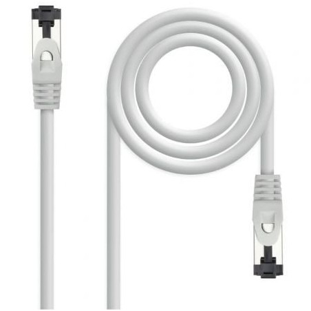Cable de red rj45 sstp nanocable 10.20.2007 cat.8.1/ 7m/ gris