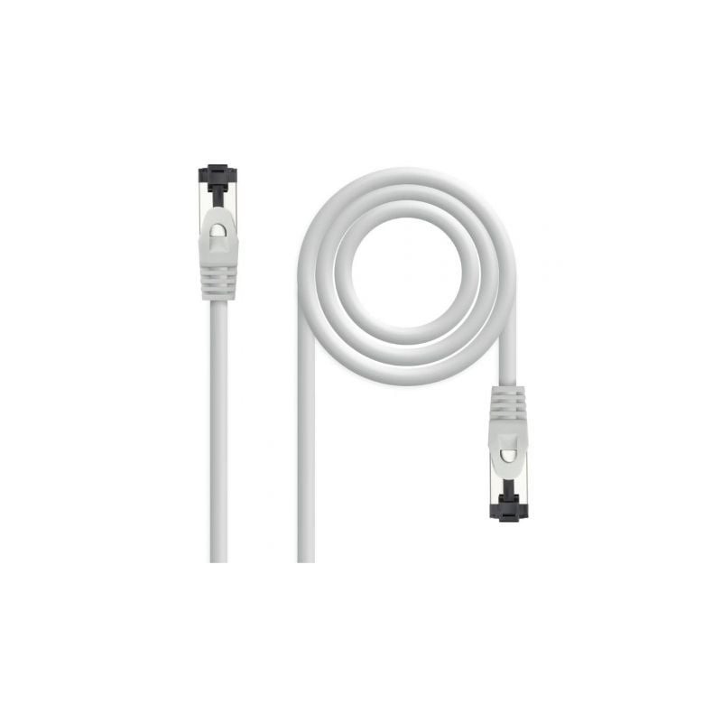 Cable de red rj45 sstp nanocable 10.20.2010 cat.8.1/ 10m/ gris