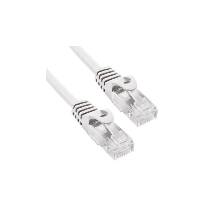 Cable de red rj45 utp phasak phk 1520 cat.6/ 20m/ gris